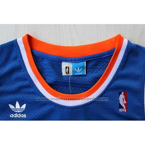 Maillot New York Knicks Patrick Ewing #33 Retro Bleu